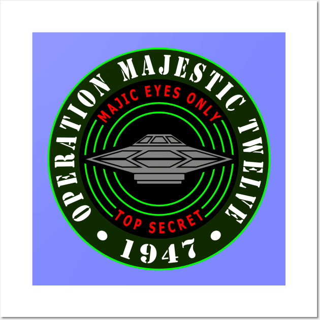 Operation Majestic 12 Wall Art by Lyvershop